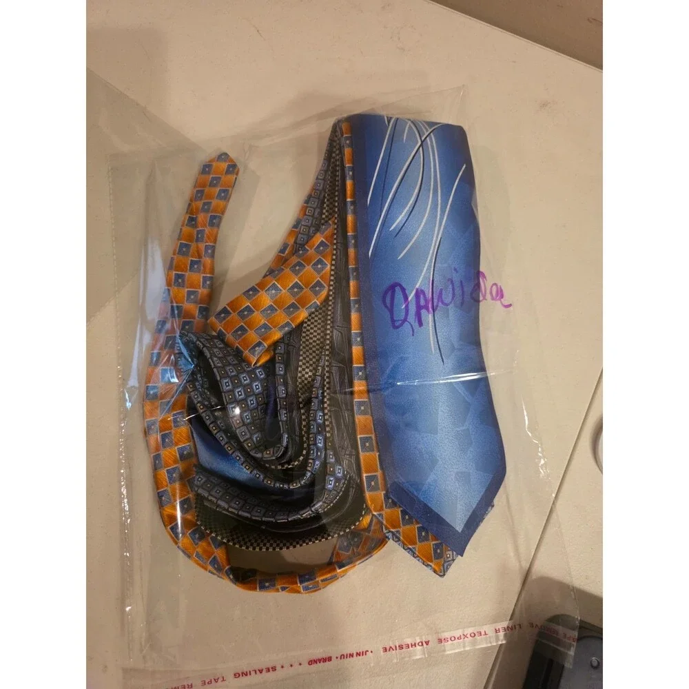 Daniel Elissa and Arrow and others Lot of 5 XL Ties Office Business Bundle